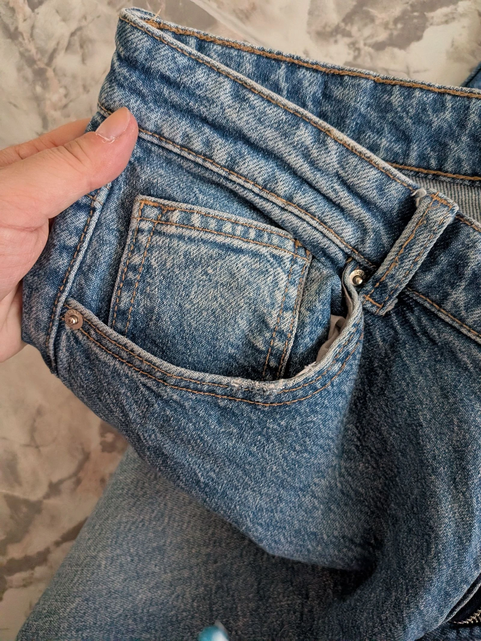 Calça jeans cropped – photo 4